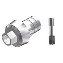 ZZ BASE Z-TS 4.5 L20 (Parallel Cem. Ti-Base Hex & Screw)