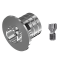 ZZ BASE NB-ON-PCTBH WP (Parallel Cem. Ti-Base Hex & Screw)