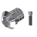 ZZ BASE S&M-O-PCTBH 3.3 (Parallel Cem. Ti-Base Hex & Screw)