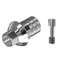 ZZ BASE MS-S-PCTBH-L10 Standard (Paral. Ti-Base Hex & Screw)