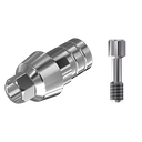 ZZ BASE MS-S-PCTBH-L20 Narrow (Parallel Ti-Base Hex & Scr)