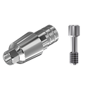 ZZ BASE MS-S-PCTBH-L40 Narrow (Parallel Ti-Base Hex & Scr)