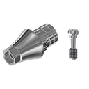 ZZ BASE NB-NA RP L30 (Parallel Cem. Ti-Base Hex & Screw)