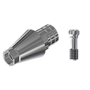 ZZ BASE NB-NA RP L40 (Parallel Cem. Ti-Base Hex & Screw)