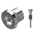 ZZ BASE BH-EXT-PCTB 6.0 (Parallel Cem. Ti-Base Hex & Screw)