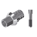 ZZ BASE AZ-VL-PCTBH 3.8 (Parallel Cem.Ti-Base Hex & Screw)