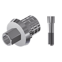 ZZ BASE AZ-VL-PCTBH 5.5 (Parallel Cem.Ti-Base Hex & Screw)