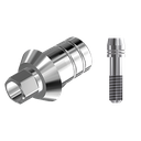 ZZ BASE ID-LEG-PCTB 3.0 (Parallel Cem. Ti-Base Hex & Screw)