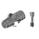 ZZ BASE MIS-C1-PCTB-STANDARD (Parallel Ti-base Hex & Screw)