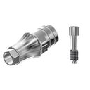 ZZ BASE ME-AR 3.5-8.0 L30 (Parallel Cem. TiBase Hex & Screw)