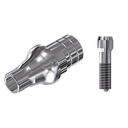 ZZ BASE AS-EV-PCTBH 3.6 L20 Parallel Cem. Ti-Base Hex&screw
