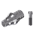 ZZ BASE AS-EV-PCTBH 4.2 L20  (Par. Cem. Ti-Base Hex & Screw)