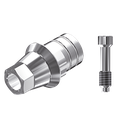 ZZ BASE CO-H-PCTBH HEX 2.7 (Parallel Cem.Ti-Base Hex & Scr)