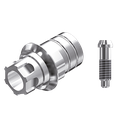 ZZ BASE IL-II-PCTBH St (Parallel Cem.Ti-Base Hex & Screw)