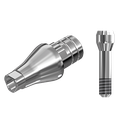 ZZ BASE AG-AX-PCTBH-L40 REG/PX (Parallel Ti-Base Hex & Scr)