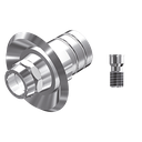 ZZ BASE SI-IC-PCTBH 6.5 (Parallel Cem. Ti-Base Hex & Screw)