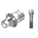 ZZ BASE SI-DC-PCTBH 3.5/4.0 (Parallel Ti-Base Hex & Screw)