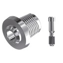 ZZ BASE NB-RS-CCTB 6.0 L10 (Conical Ti-Base Non-Hex & Screw)
