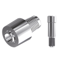 ZZ BASE B-C-CCTB 5.0 L40 (Conical Ti-Base Non-Hex & Screw)