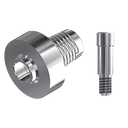 ZZ BASE B-C-CCTB 6.0 L20 (Conical Ti-Base Non-Hex & Screw)