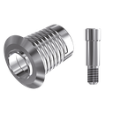 ZZ BASE B-C-CCTB 3.4 (Conical Ti-Base Non-Hex & Thick Screw)