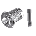 ZZ BASE B-C-CCTB 4.1 (Conical Ti-Base Non-Hex & Thick Screw)