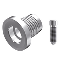 ZZ BASE B-O-CCTB-L10 6.0 (Conical Ti-Base Non-Hex & Screw)