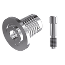 ZZ BASE F-DX-CCTB 5.5 (Conical Ti-Base Non-Hex & Screw)