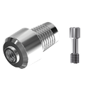 ZZ BASE MS-S-CCTB-L30 Wide (Conical Ti-Base Non-Hex & Screw)