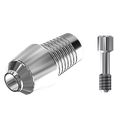 ZZ BASE MS-S-CCTB-L30 Narrow (Con Ti-Base Non-Hex & Screw)