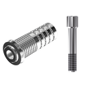 ZZ BASE C-J-CCTB-K85 4.3 (Conical Ti-Base Non-Hex & Screw)