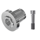 ZZ BASE C-J-CCTB 6.0 L10 (Conical Ti-Base Non-Hex & Screw)