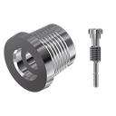 ZZ BASE BH-EX-CCTB 6.0 (Conical Ti-Base Non-Hex & Screw)