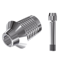 ZZ BASE OS-GS-CCTB 3.5 L10 (Conical Ti-Base Non-Hex & Screw)
