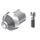 ZZ BASE BE-SE-S/RI-CCTB-L20 5.5 (Con Ti-Base Non-Hex & Scr)