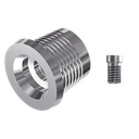 ZZ BASE OS-GS-CA-CCTB 6.0 (Conical Ti-Base Non-Hex & Screw)