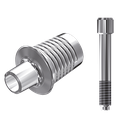 ZZ BASE K3-CCTB Mini (Conical Ti-Base Non-Hex & Screw)