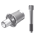 ZZ BASE K3-CCTB Mini L15 (Conical Ti-Base Non-Hex & Screw)