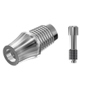 ZZ BASE ME-AR-CCTB 3.5-8.0 L30 (Con.Ti-Base Non-Hex & Screw)