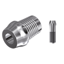 ZZ BASE AS-EV-CCTB 4.8 L15 (Conical Ti-Base & Screw)