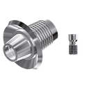 ZZ BASE SI-IC-CCTB 6.5 (Conical Ti-Base Non-Hex & Scr)