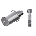 ZZ BASE AS-OS-ABCH-D14 3.5/4.0 Raw-Abutment D14 (Hex & Scr)