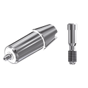 ZZ BASE NB-RS-ABCH Raw-Abutment RP Ø 4.3mm (Hex & Screw)