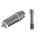 ZZ BASE B-C-ABCH Raw-Abutment Ø 3.4mm Micro (Hex & Screw)