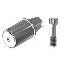 ZZ BASE ME-EX-ABCH-D14 3.5 Raw-Abutment D14 (Hex & Screw)
