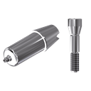 ZZ BASE ICX-ABCH Raw-Abutment Ø 3.45 - 4.80mm (Hex & Screw)