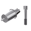 ZZ BASE C-J-ABCH-D14 4.3 Raw-Abutment D14 (Hex & Screw)