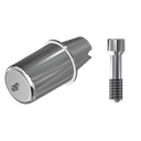 ZZ BASE NB-A-ABCH-D14 CC 3.0 Raw-Abutment D14 (Hex & Screw)
