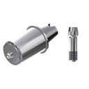 ZZ BASE OS-GS-ABCH-D14 4.0/4.5/5.0 Raw-Abutm D14 (Hex & Scr)