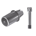ZZ BASE OS-GS-ABCH Raw-Abutment Ø 3.5 D14 (Hex & Screw)